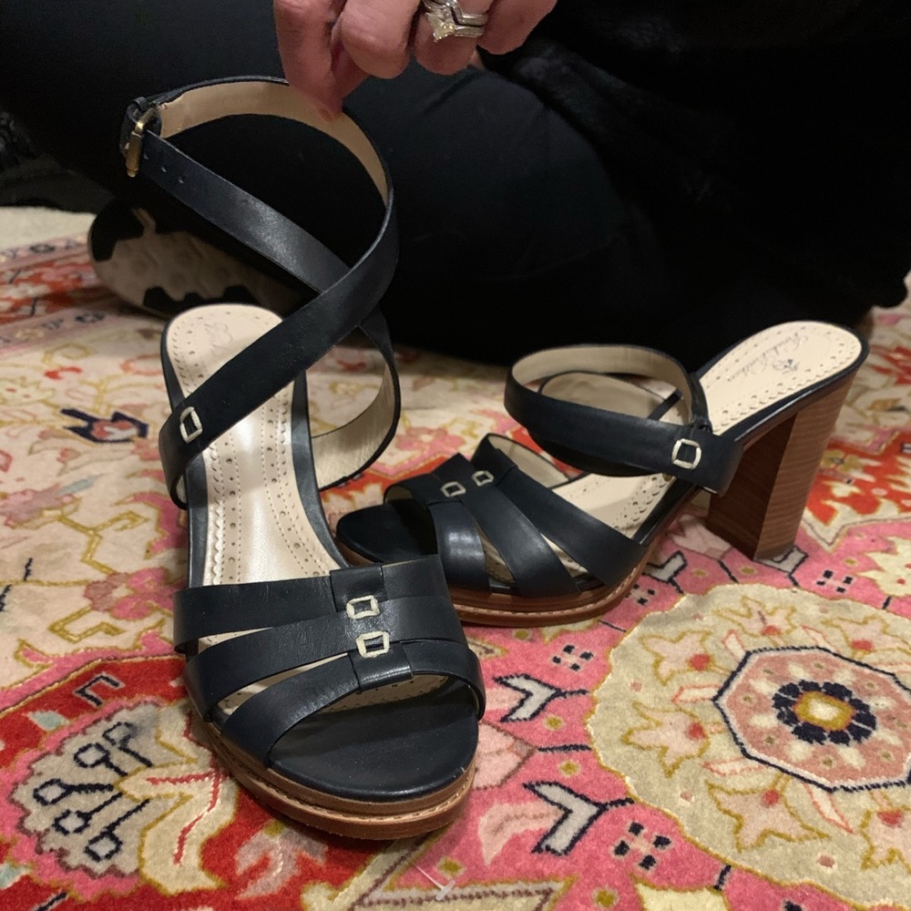 Brooks Brothers Strappy Ankle Heel